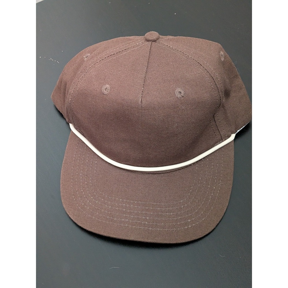 Lost Hat Co Goat Rope Trucker Hat Snapback Brown OSFM